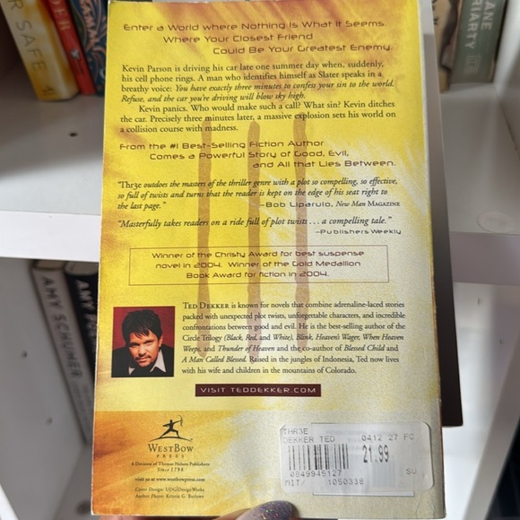 Ted Dekker 'Hacker' & three book set - paperback - Picture 3 of 5